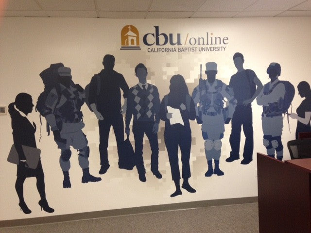 CBU Wall Mural Graphic