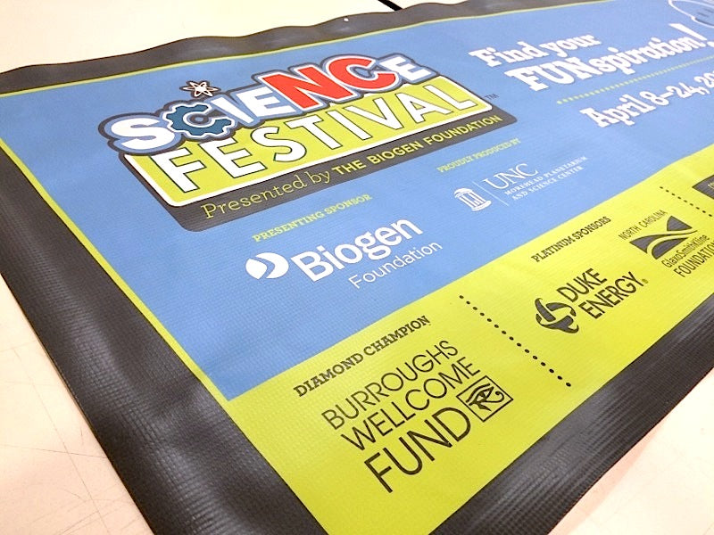 NC Science Festival Event Banners