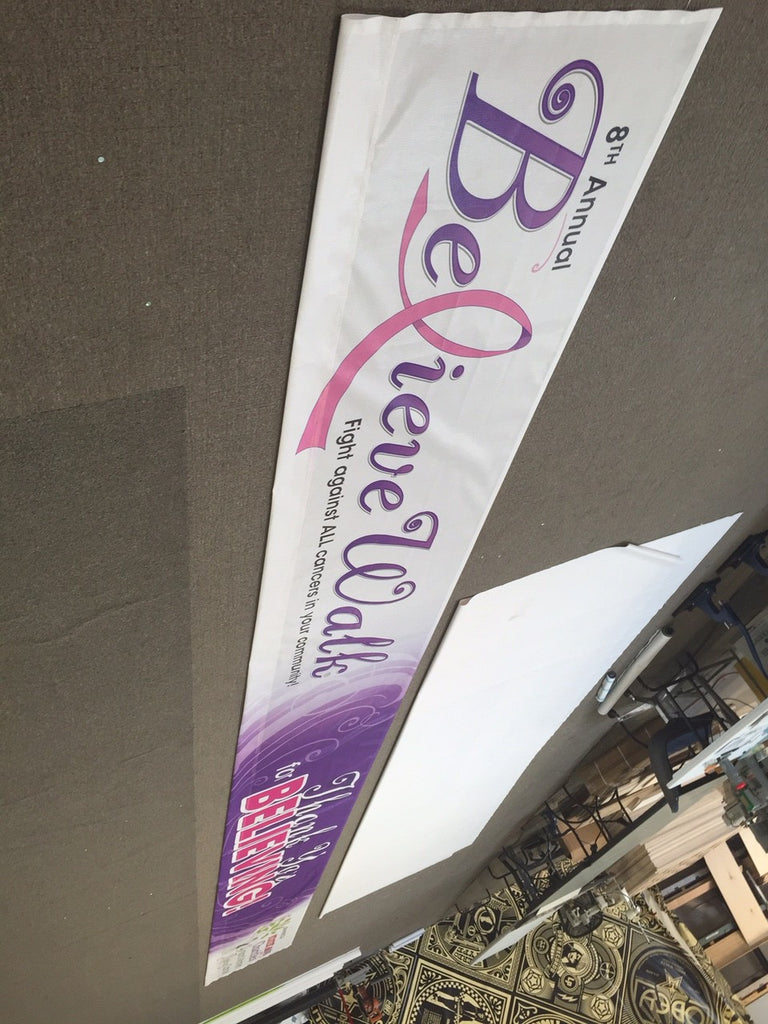 Redlands Believe Walk Signs and Banners