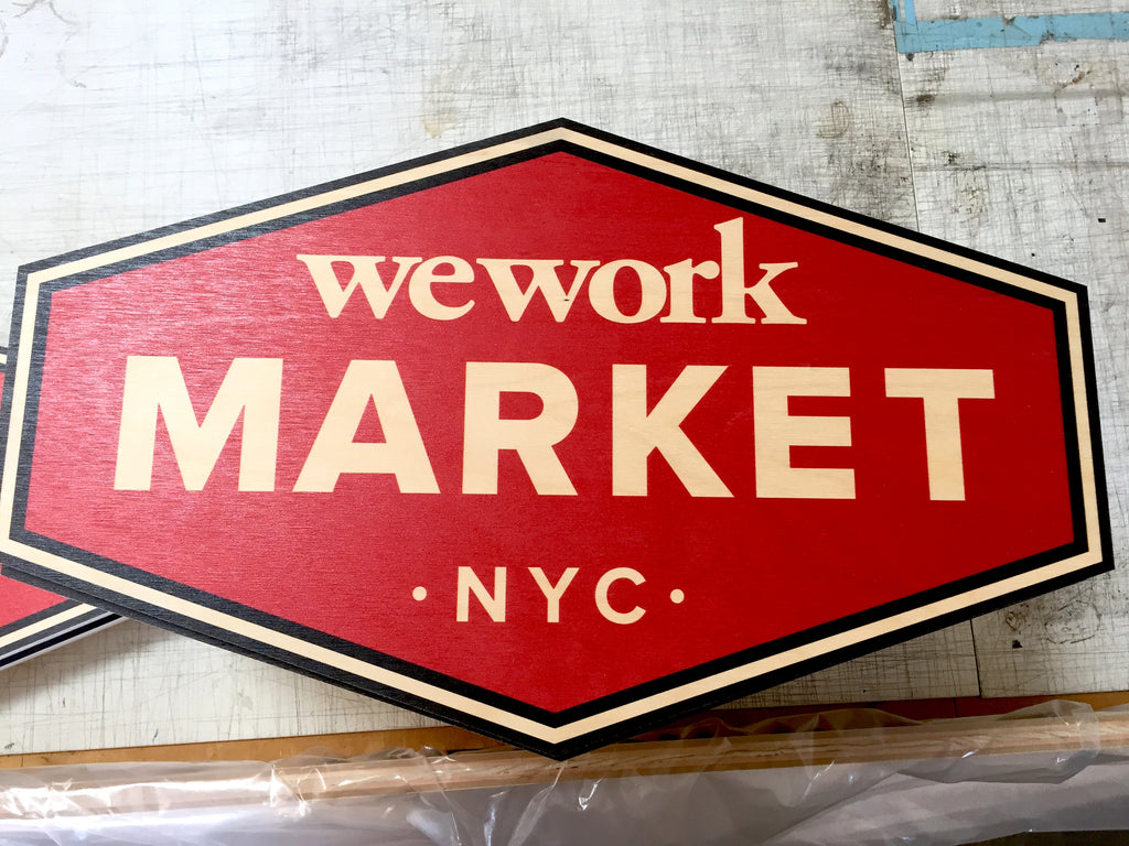 WeWork Wood Prints