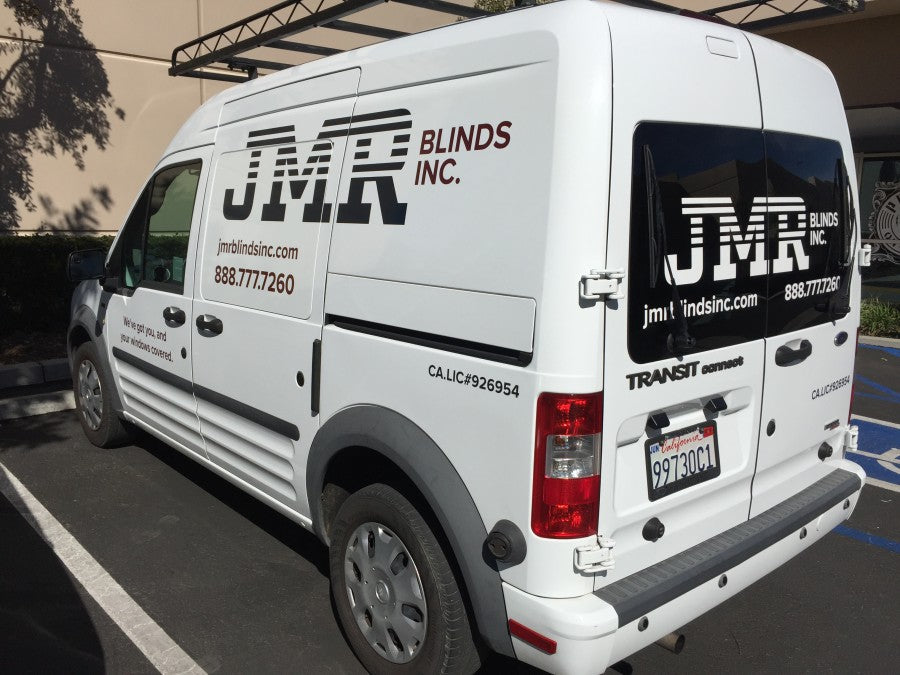 JMR Blinds Inc. Revamps with Some Spot Graphics