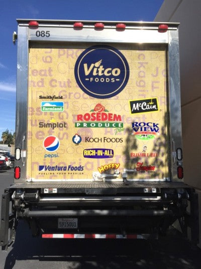 Vitco Foods Truck Wrap